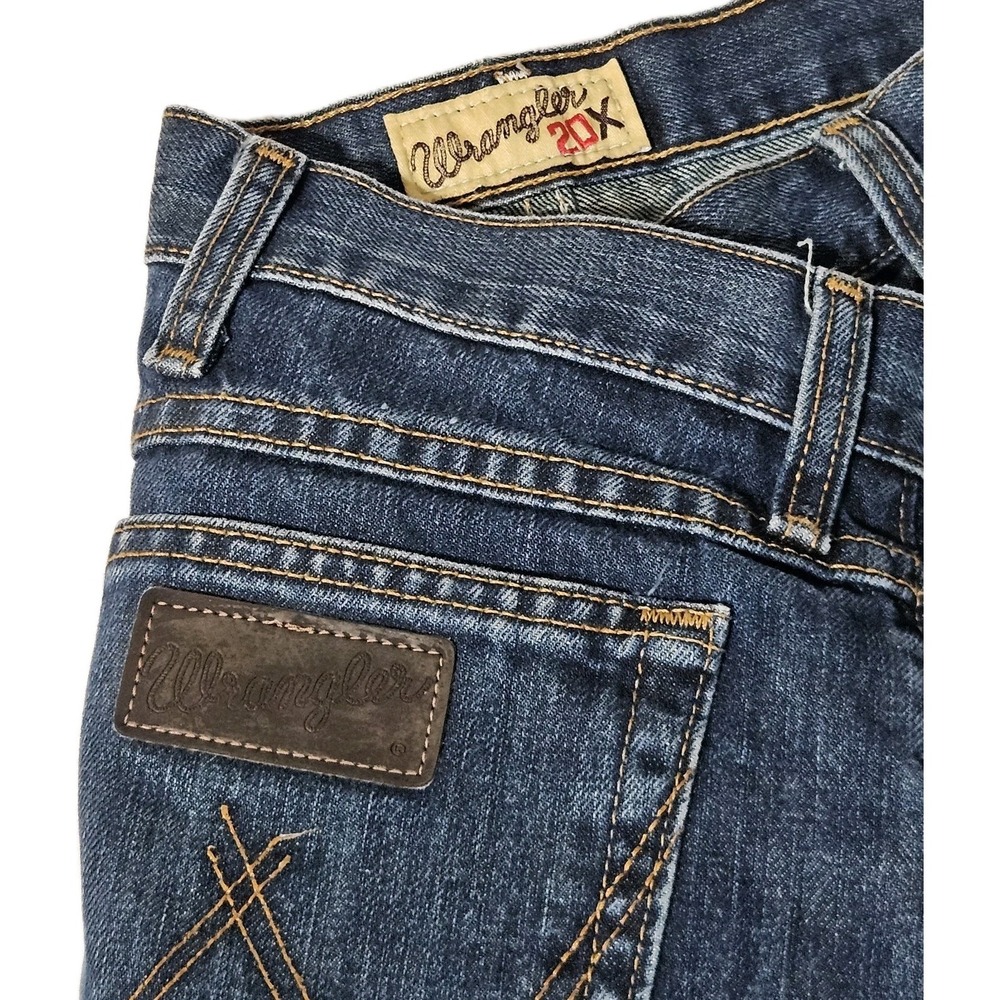Wrangler 20X Jeans Men's 38x32‎ Style 01 Competition Relaxed Mid Rise Bootcut